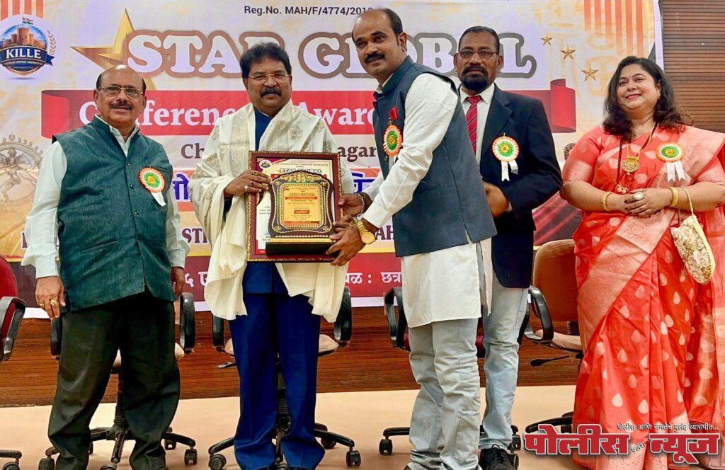 भारत समाज भूषण पुरस्काराने मा.खा. डॉ. सुनील बळीराम गायकवाड यांचा भव्य गौरव