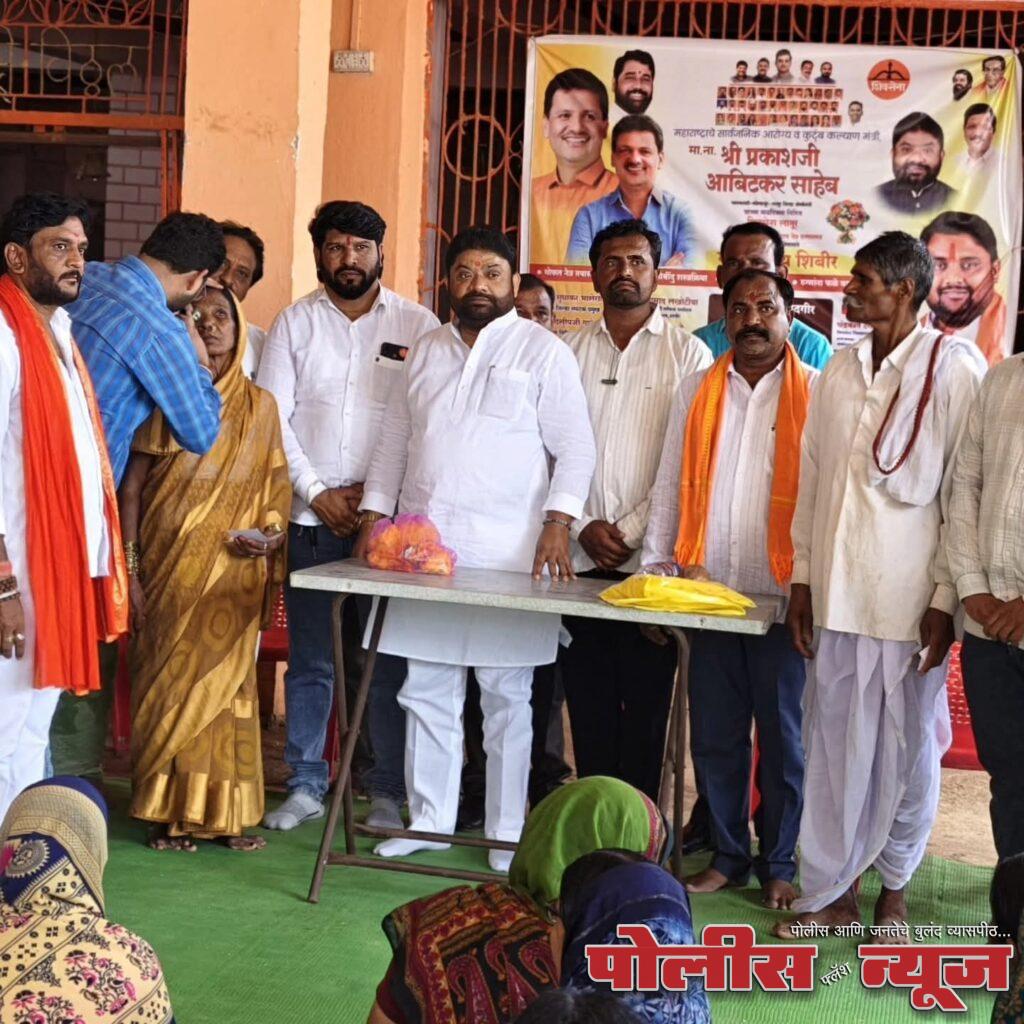 नवदृष्टी देणारे आरोग्य शिबिरासारखे उपक्रम हेच समाज परिवर्तनाचे प्रभावी माध्यम - माजी आ. सुधाकर भालेराव.
